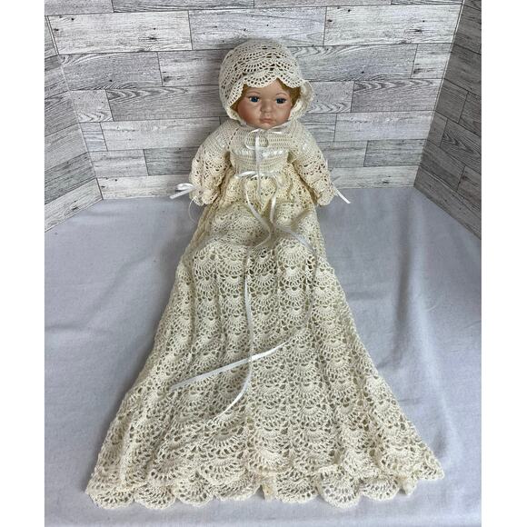 Artmark Chicago Ltd. DESTANY 17” Baby Girl Doll with Knit Pillow and Box #3049 - Picture 2 of 14